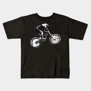 mtb downhill Kids T-Shirt